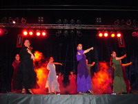 El Ballet Andalucía en plena actuación dentro de la ExpoTreF