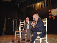 Antonio de Ronda en la voz junto a la guitarra de Pepe Alonso