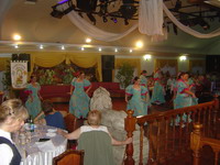 El Ballet Andaluca durante su actuacin en el agasajo de Reyes