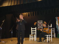 El cante de Ariel Zamora junto a la guitarra de Sergio Enrique