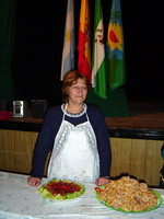 Tercer Premio: Graciela Apaz y su tortilla andaluza