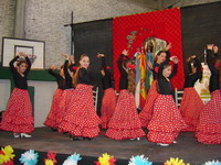 Actuacin del Ballet Infantil del CeCABA dirigido por 
                    Esther Mata