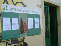 Puerta de ingreso a la Sede Social del CeCABA
