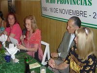 Mirta Brtoli, Ana Simn, Roberto Heredia y Ana Mara Santaella